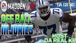 Madden 18 News | Off Ball Injuries
