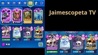 Subiendo copas con las cartas de temporada potenciadas #clashroyale 