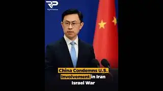 China #USIranTensions #IsraelIranConflict #DeescalateTheTensions #NoMoreWar #war  #MiddleEastUpdate