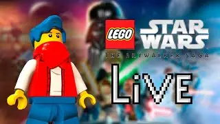 EM BUSCA DA PLATINA - Lego Star Wars: Skywalker Saga Ao Vivo