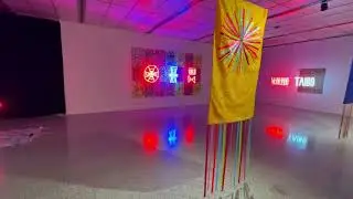 John Hitchcock Blanket Songs, exhibition at Grunwald Gallery, Indiana University, Bloomington, IN