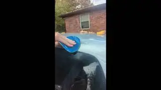 Easy touch up paint job for fading clear coat with no tools required!