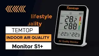 Temtop New Launched Indoor Air Quality Monitor S1+