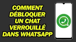 Comment D&eacute;bloquer Un Chat Verrouill&eacute; Dans Whatsapp | D&eacute;verrouillage Du Chat Whatsapp