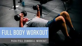 Floor Press + Deadlift Strength | Full Body Workout | DAILY DUMBBELL WORKOUT | 4-30-20