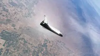 Orbiter Space Shuttle Ultra Landing 7/8
