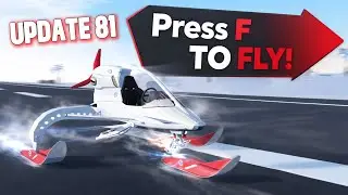 Is it Possible to FLY with the Glider in Car Crushers 2? Update 81 Showcase