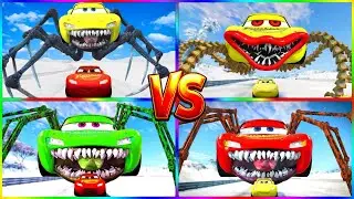 Lightning McQueen Rush Challenge ⚡️ | Crazy Colors & Fun Race!