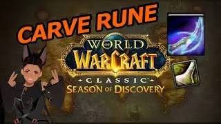 WOW Classic Season of Discovery | How to get your Hunter Carve rune | Melee weaving