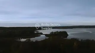 Arvika Factory from Above | Where Volvo Wheel Loaders Are Built