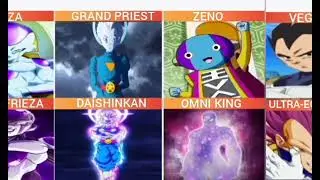 Top 10 strongest dragon ball transformations 😁 #goku #jiren #vegeta 