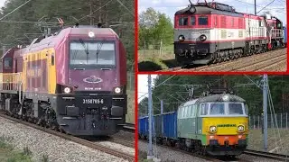 Potężne składy na linii 271 (ET22-233, 3E/1-003, SM31-009, 207E-008)