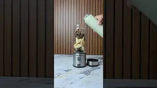 Banana & Chocos Shake in Portable Blender 🧋😋 #shorts #shortvideo