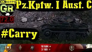 72_World of Tanks Pz.Kpfw. I Ausf. C WoT Replay - 10 Kills 1.2K DMG(Patch 1.5.0)