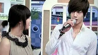 Kim Hyun Joong and Goo Hye Sun _ sweet moments !