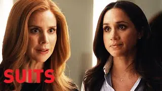 Donna cuestiona la autoridad de Rachel | Suits: La Ley de los Audaces