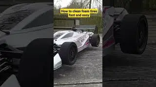 Cleaning foam tires (Fast!)