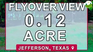 Fly Over - 0.12  acre land for sale in Jefferson, Texas [13509]