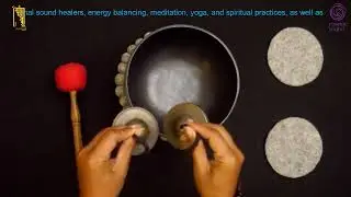 Nirvāṇasounds Black Spectrum Chakra Bowl Single
