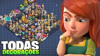 TUDO SOBRE AS 110 DECORA&Ccedil;&Otilde;ES LAN&Ccedil;ADAS AT&Eacute; HOJE (2024) NO CLASH OF CLANS!