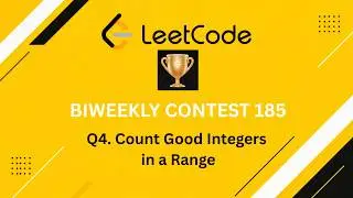 Q4. Count Good Integers in a Range | Biweekly Contest 185 | LeetCode