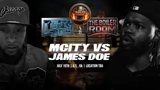 James Doe Vs MCITY - Official Rap Battle II The Boiler Room II (Hosted By Tay Roc)