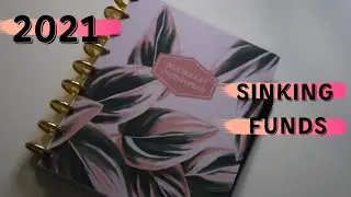 2021 SINKING FUNDS SET UP | WHAT ARE SINKING FUNDS? | BUDGETING FOR BEGINNERS