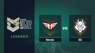 Heroic vs G2 | Карта 1 Vertigo | PGL Major Antwerp 2022