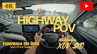 Mahindra XUV 3XO . Experience the drive. Pov . #thepedalcommandertamil #xuv3xo 