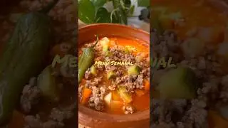 Men&uacute; Semanal! Todas las recetas las encuentras  publicadas en mi perfil 😊#recetasfaciles #menu