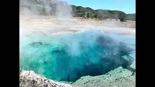Yellowstone's geysers, hot springs, fumeroles and mudpots.