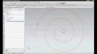 Построение эвольвенты окружности в NX 8.5