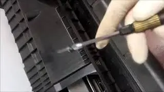 Замена ремня каретки на плотере HP DJ500