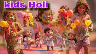Kids toys Happy Holi 🎈 Entertainment Video @kids_entertainments_No.1 youtube kids 