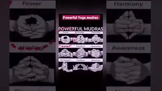 Yoga mudras for Success, Power, Healing 🌟 #yoga #mudra #yogamudra #ytshorts #manchimatalu #healing