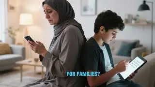 UAE digital law for kids / children warming up