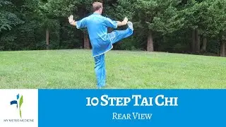 10 Step Tai Chi - [Rear View] - (Performed by Dr. Justin Flinner)