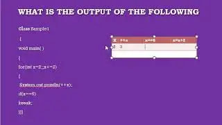 While output based