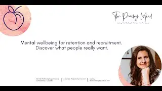 Mental Wellbeing, Retention & Recruitment Webinar Trailer
