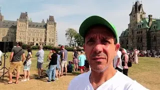 Visite du parlement Canadien &agrave; Ottawa.