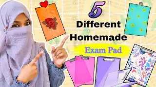 5 Different Homemade Exam Pad Ideas📚📑