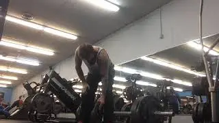 Slow 35 lb plate curl Adam Glass 10.3.19 try it out