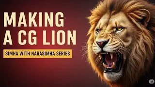 Simha with Narasimha - Making a CG Lion - Ep 04 - Pelvis