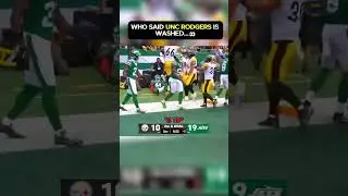 Aaron Rodgers Gets 4 TDs (week 1) #nfl #steelers #nflshorts
