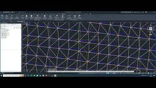 Model Studio CS Генплан. Создание поверхности рельефа и стройсетки.