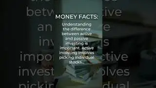 Active vs. Passive Investing: Understanding the Difference #money #shorts #facts #investing #trend