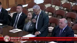 38th Guam Legislature Regular Session - April 8, 2025