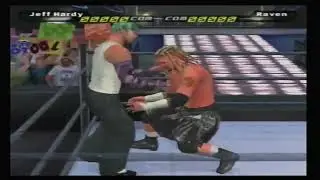 Smackdown Shut Your Mouth - Jeff Hardy vs Raven Gameplay
