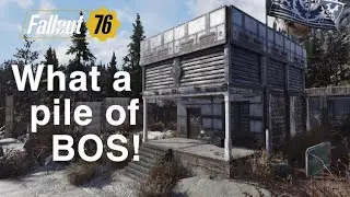 Immersive BOS (Brotherhood of Steel) Bunker CAMP Build Fallout 76 Tutorial