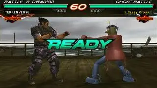 KAZUYA MISHIMA TEKKEN6 GHOST BATTLE GAMEPLAY